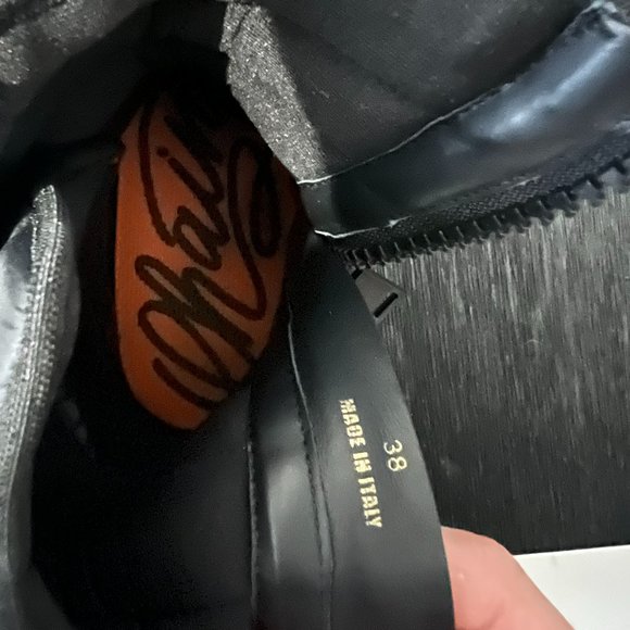 Versace Chain Reaction High Top Sneaker Boots - Picture 10 of 10